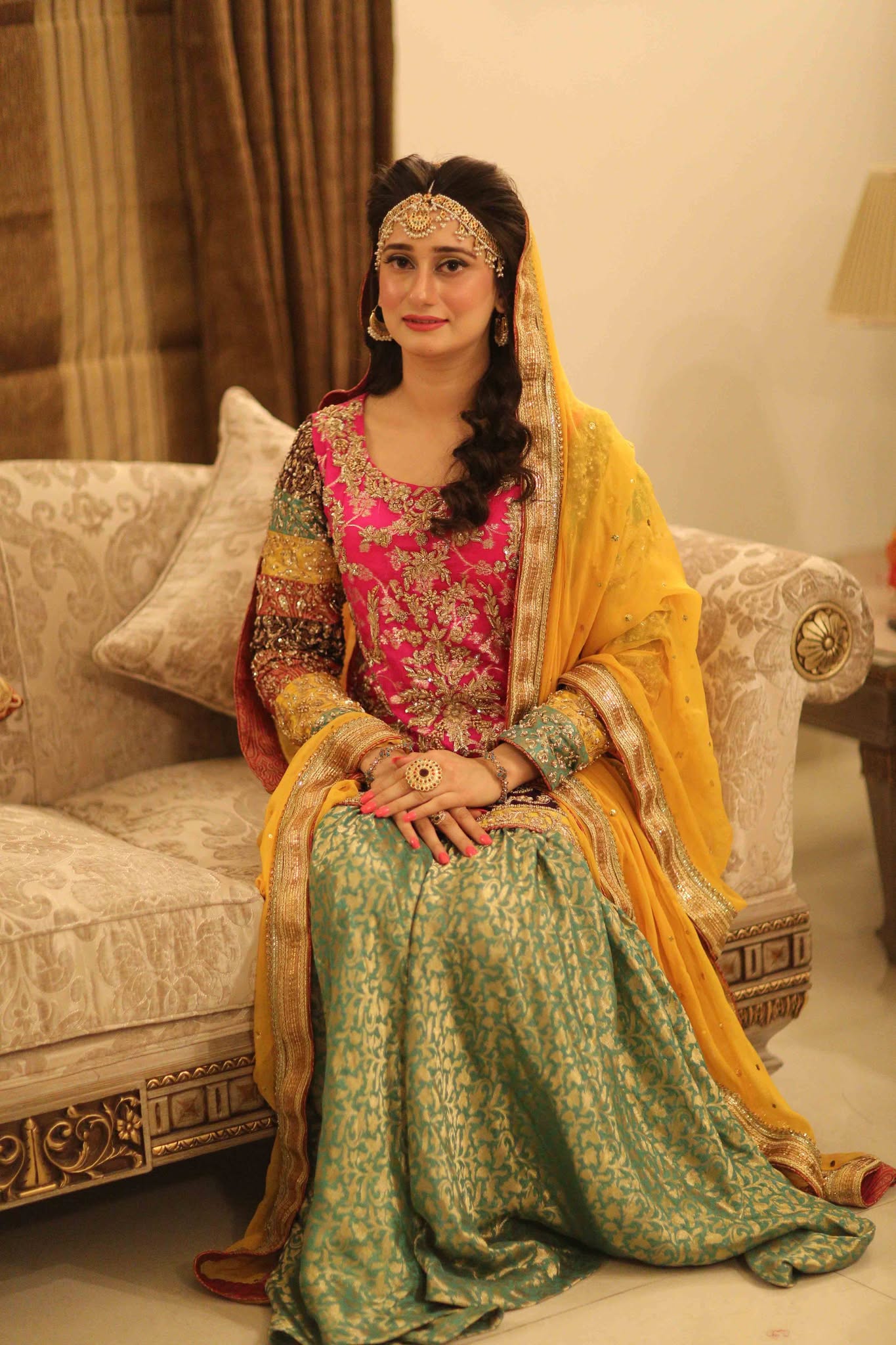 Zobi-Pakistani Wedding Formal Gharara Suit