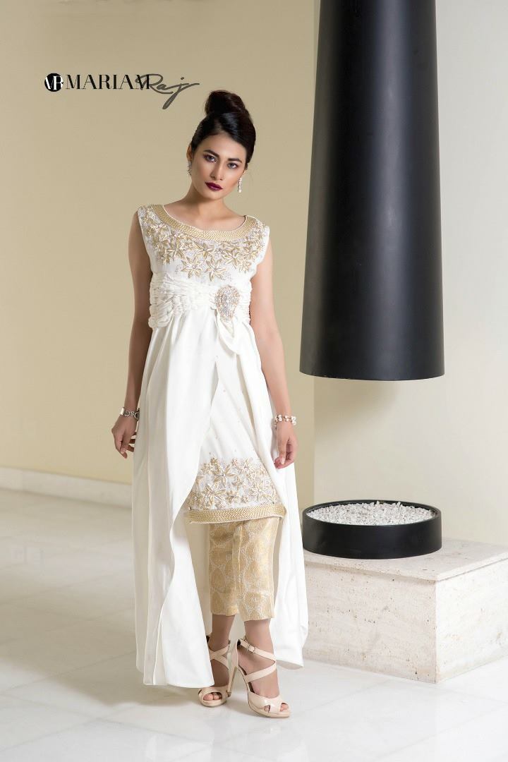 White Opulence- Luxury Party Wear Outfit