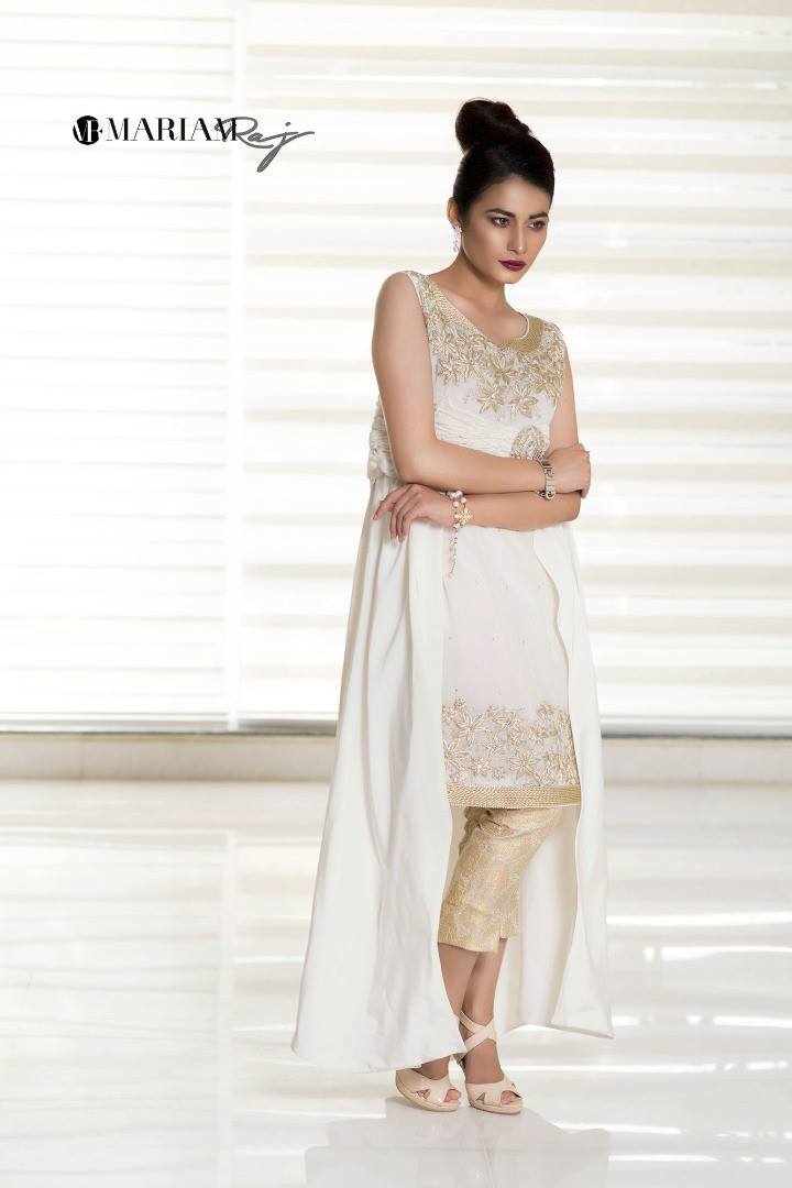 White Opulence- Luxury Party Wear Outfit