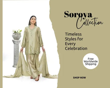 Soroya by MariamRaj luxury Pakistani dresses in Sheesha Silk and Korean Silk for Eid, parties and formal occasions