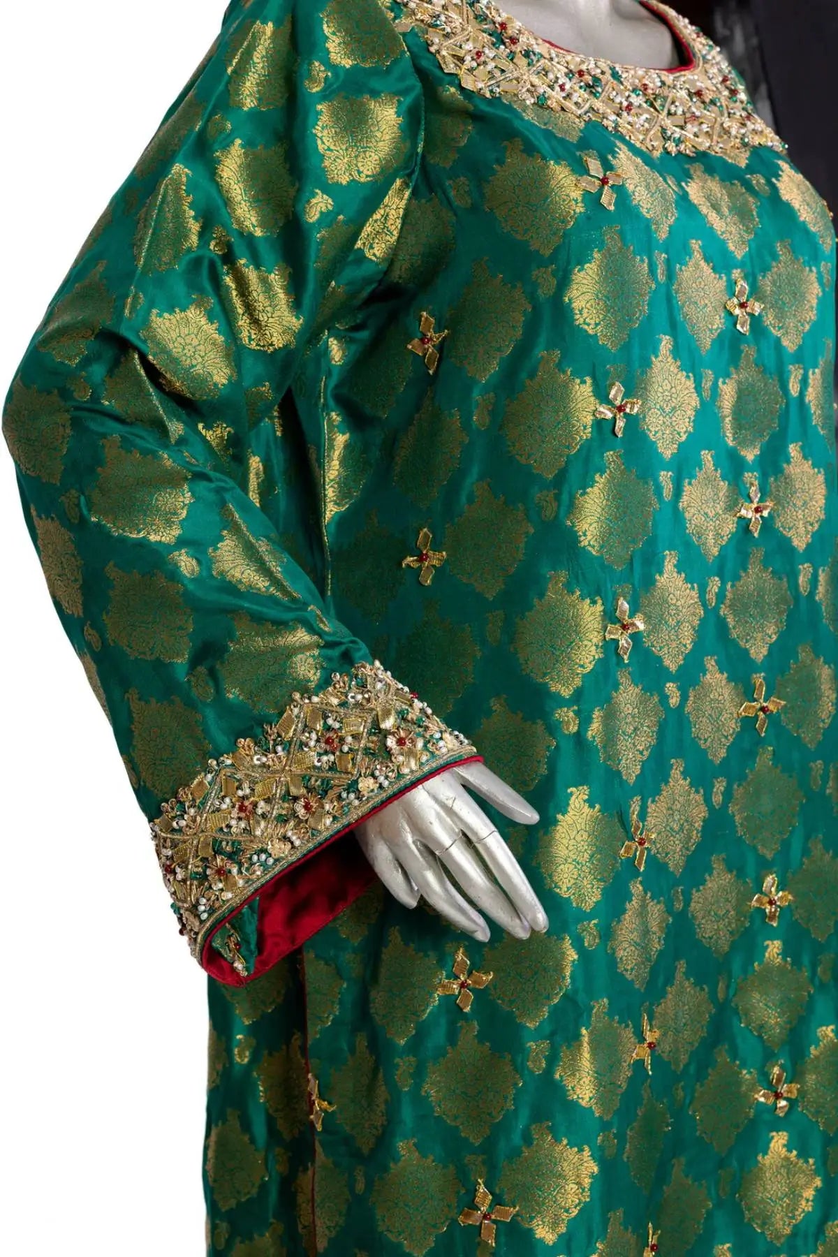 Jade Allure-Pakistani Traditional Embellished Wedding Formal