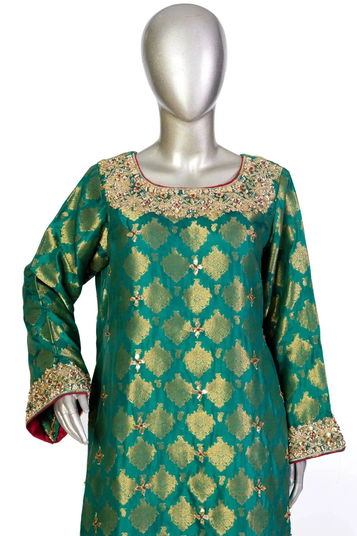 Jade Allure-Pakistani Traditional Embellished Wedding Formal