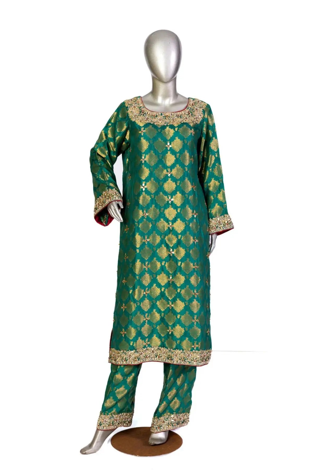 Jade Allure-Pakistani Traditional Embellished Wedding Formal