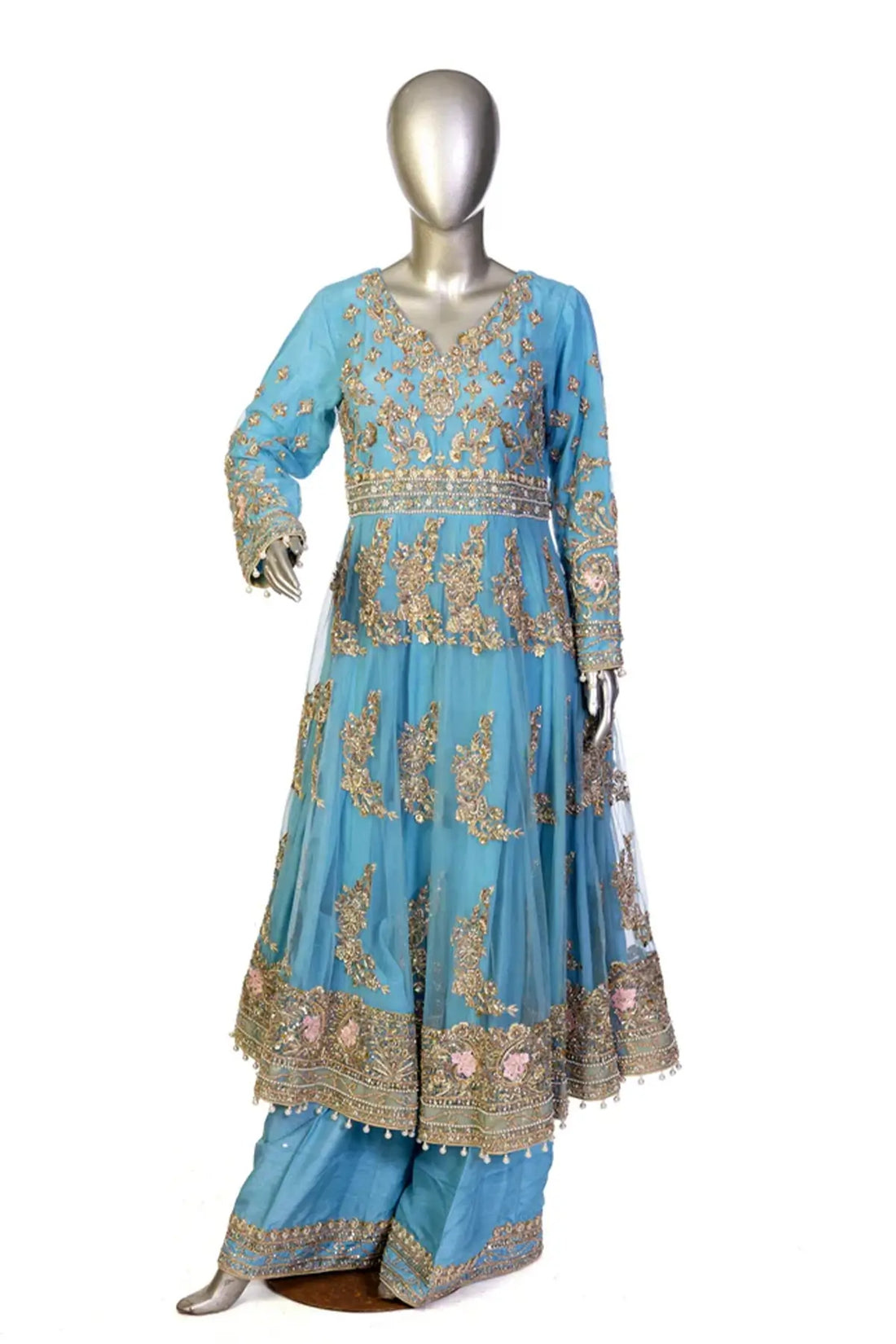 Crystal – Pakistani Anarkali Dress for Special Occasions in the USA | MariamRaj Designer Wear