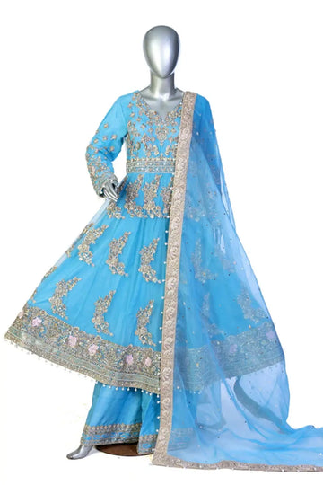 Crystal – Pakistani Anarkali Dress for Special Occasions in the USA | MariamRaj Designer Wear
