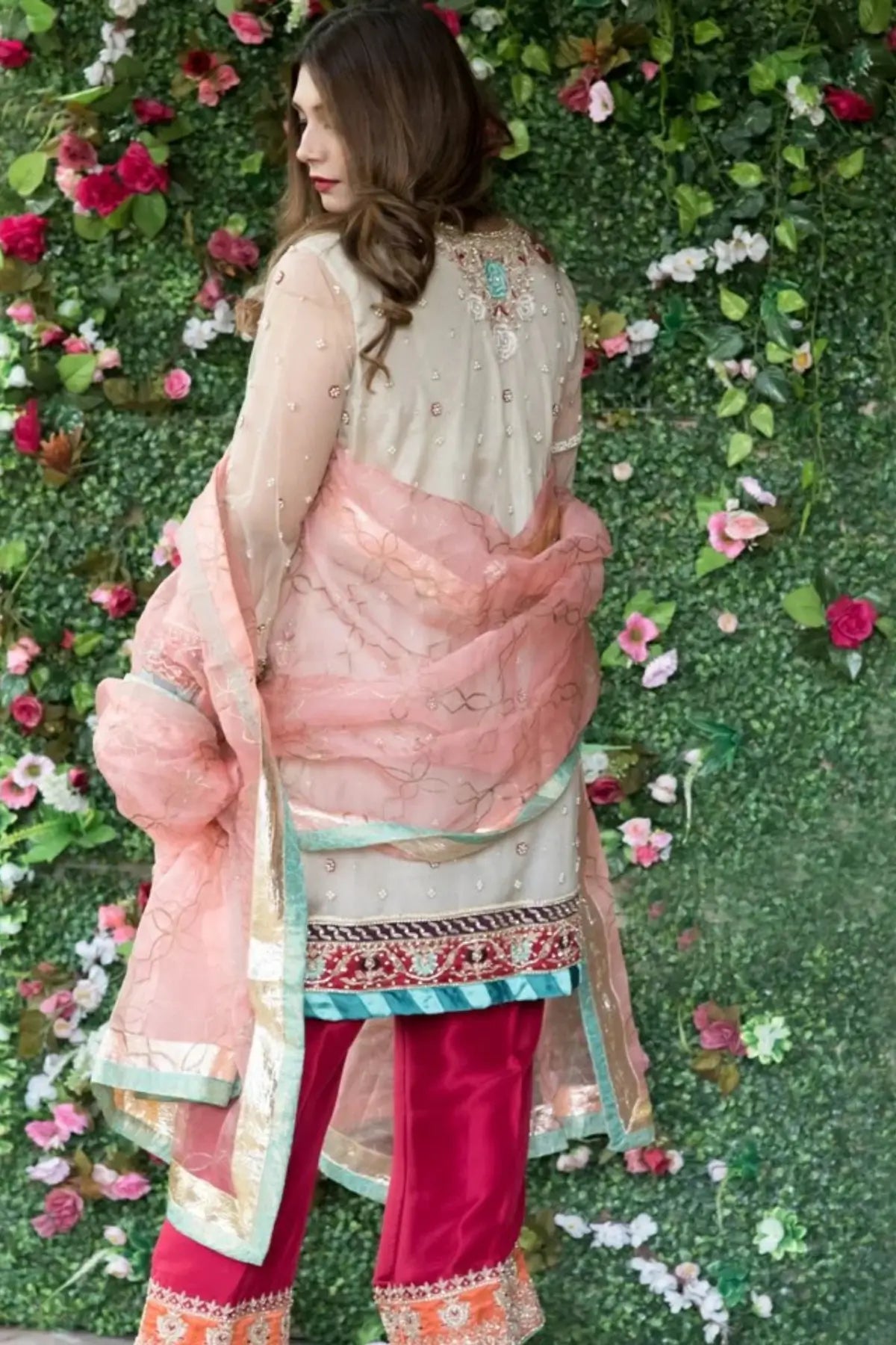 Fiddle Rose- Latest Pakistani Wedding  Outfit