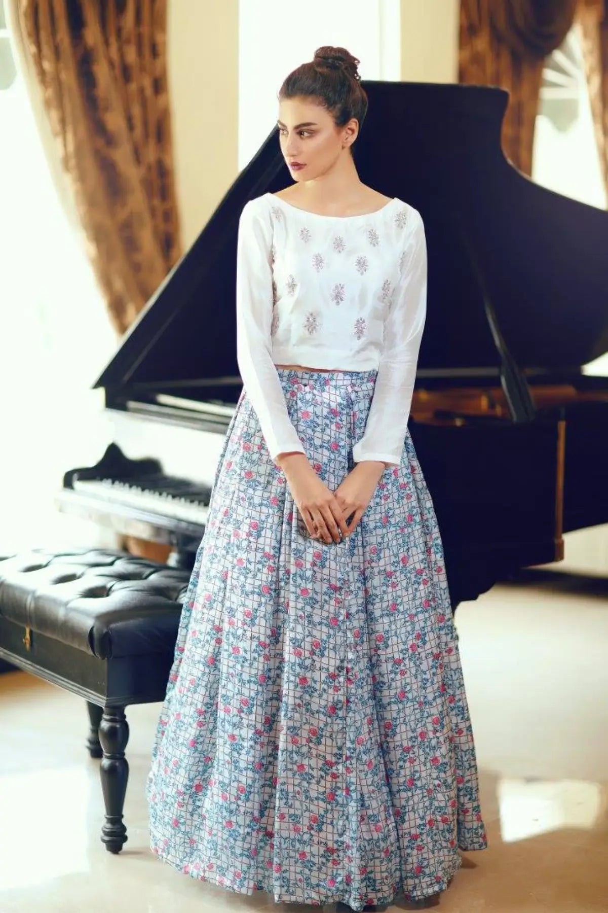 Floral Fiest- Stylish Pakistani Lehnga Choli