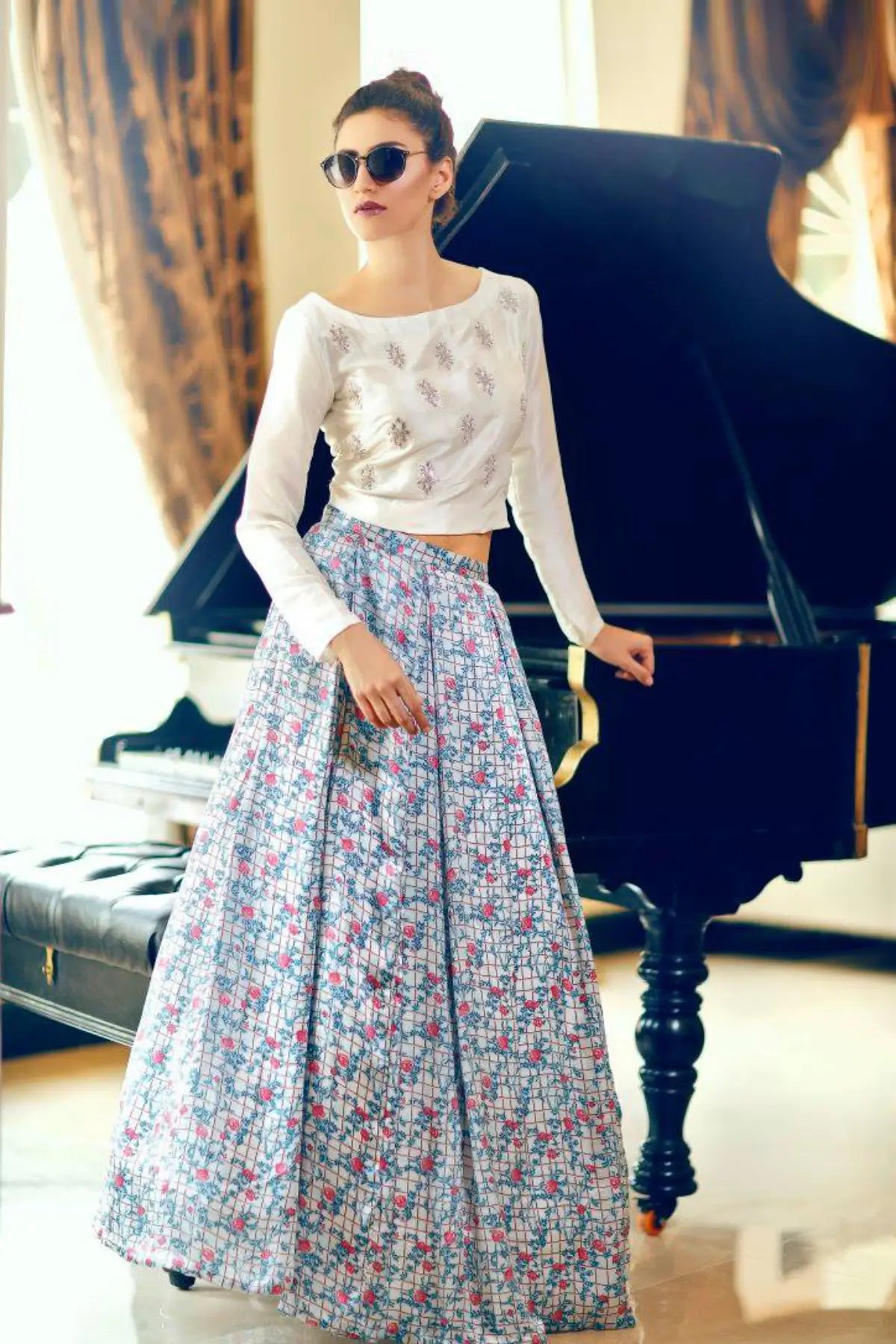 Floral Fiest- Stylish Pakistani Lehnga Choli
