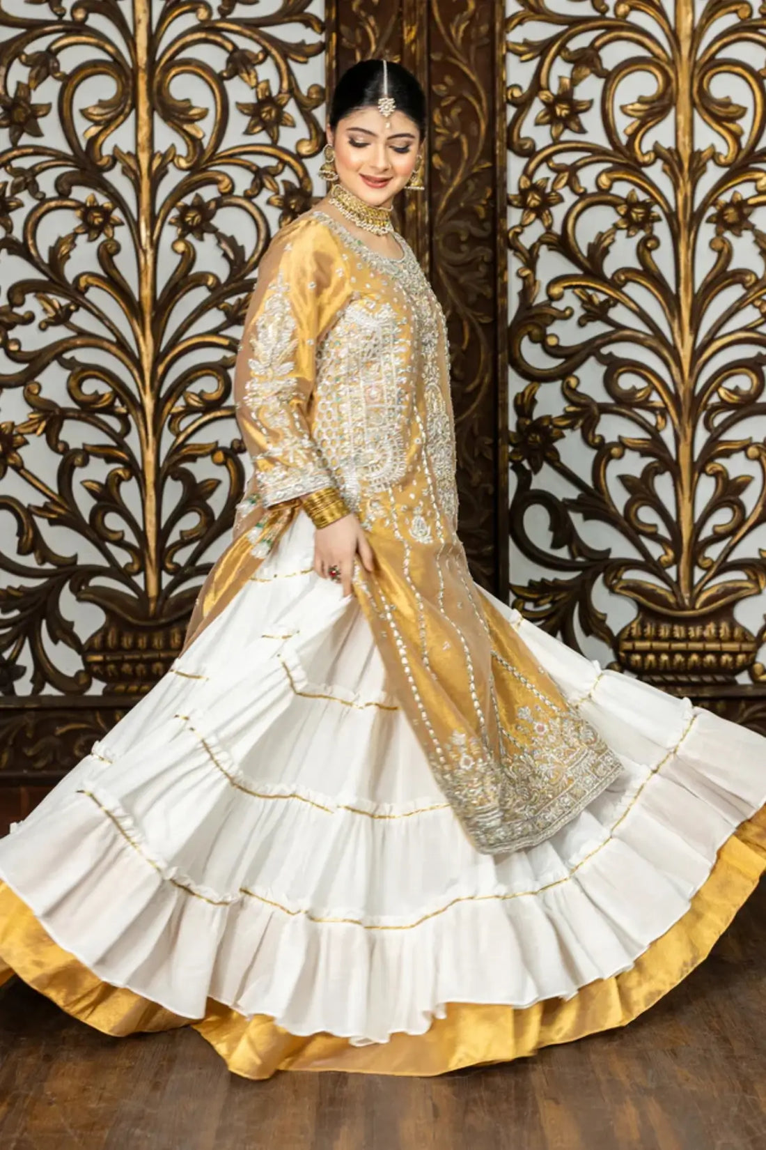 Heer- Heavily Embellished Pakistani Wedding Suit