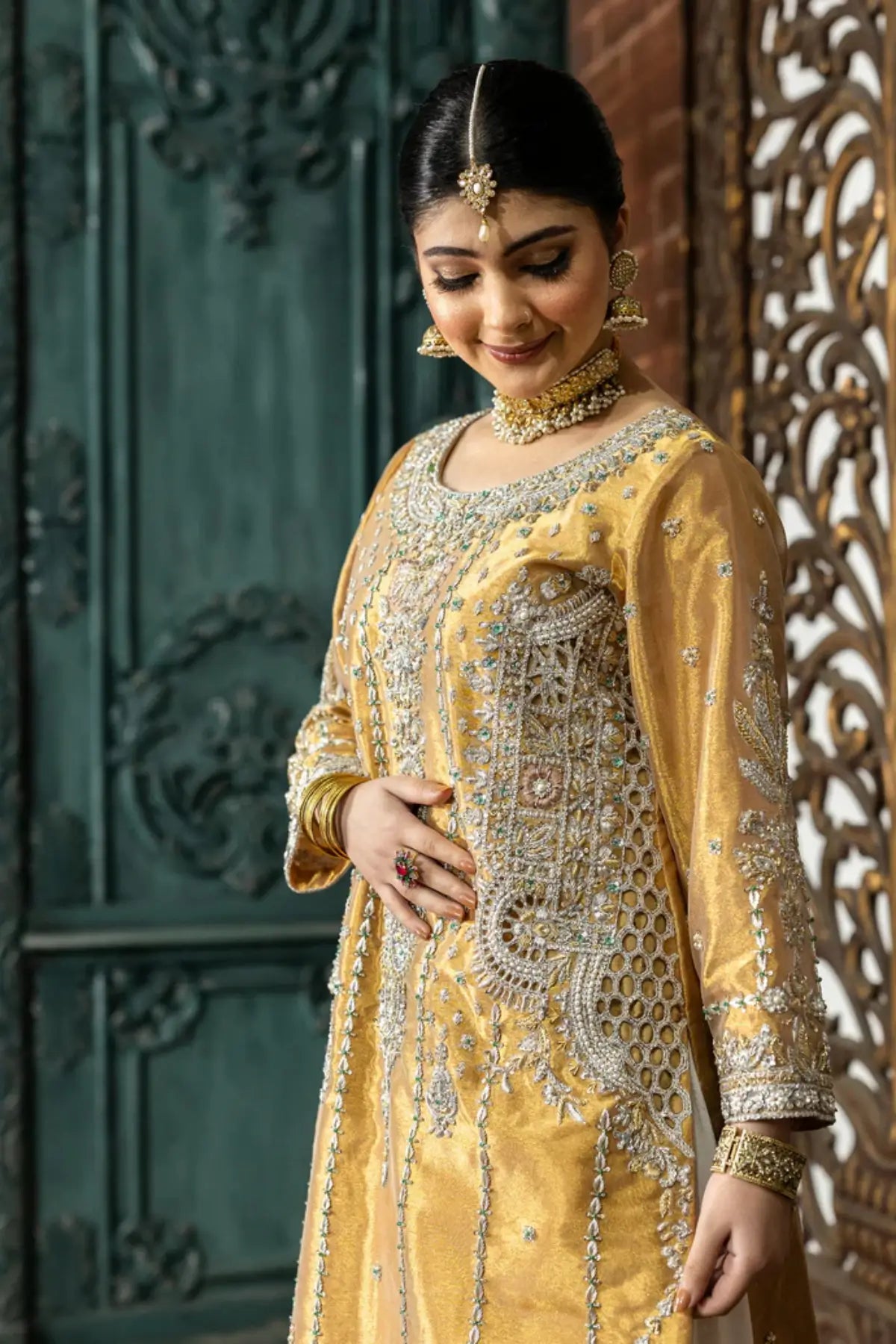 Heer- Heavily Embellished Pakistani Wedding Suit