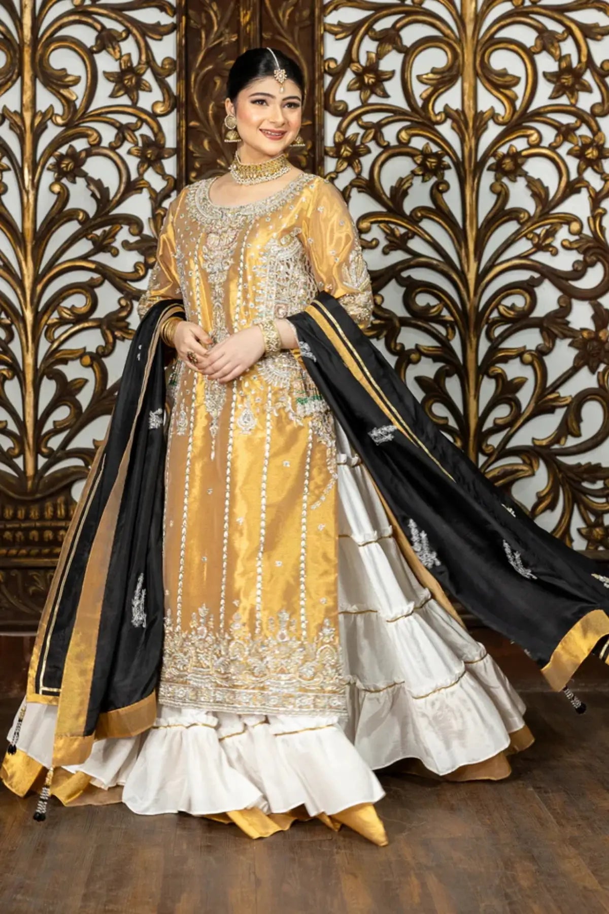 Heer- Heavily Embellished Pakistani Wedding Suit