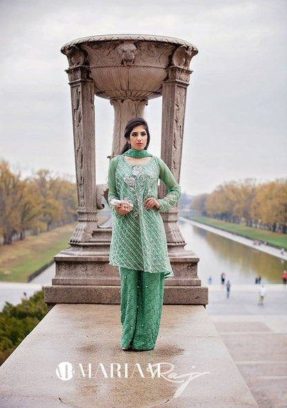 Jade Love-Luxury Custom Made Pakistani Party Dresses for Special Occasions