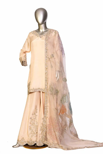 Jahanara – Pakistani Sharara Set for Nikkah Event USA Delivery