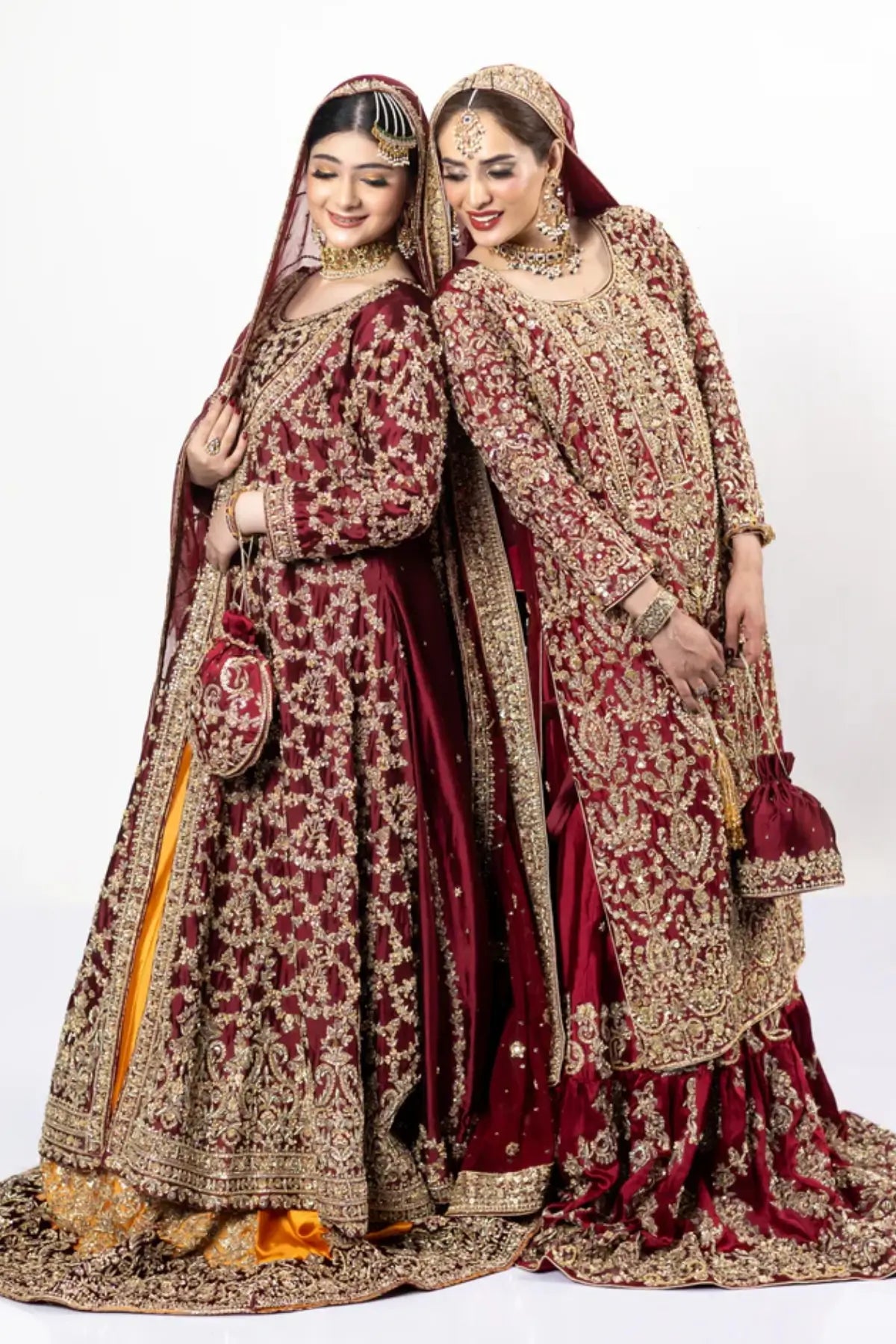 Kavya – Red Farshi Lehnga for Destination Weddings & Pakistani Brides