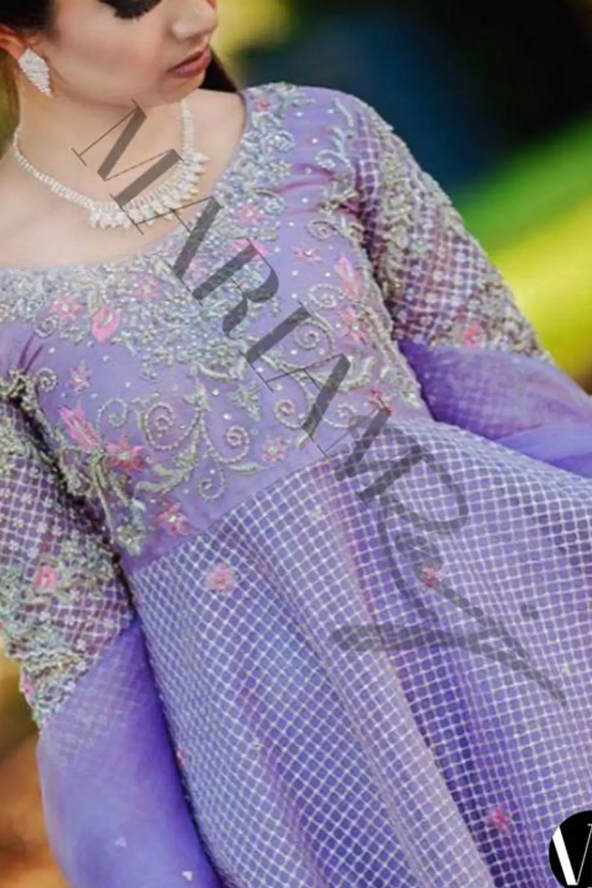 Lilac Lily- Beautiful Nikkah Outfit