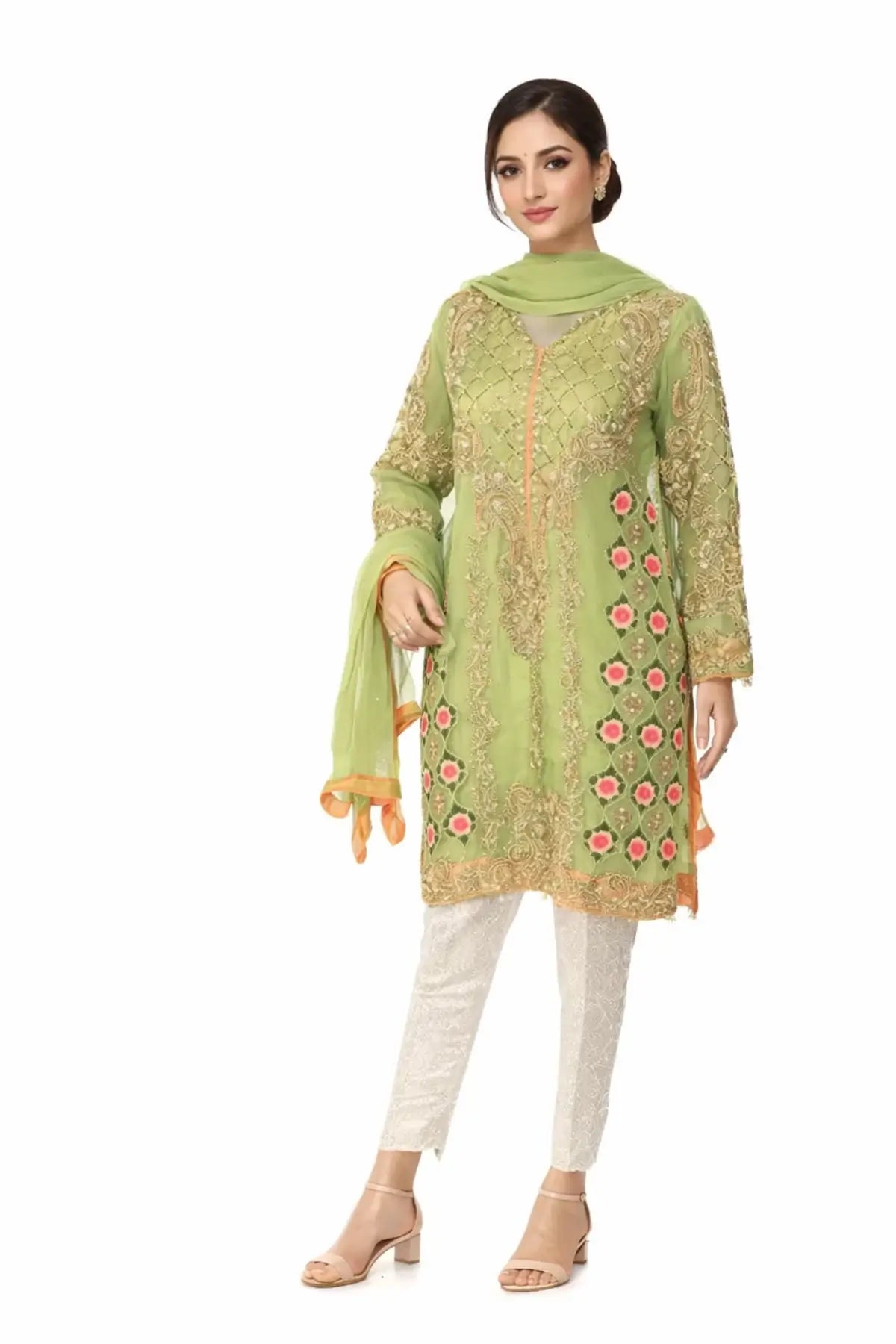 LimeStone- Pakistani Wedding Formal Shalwar Kameez
