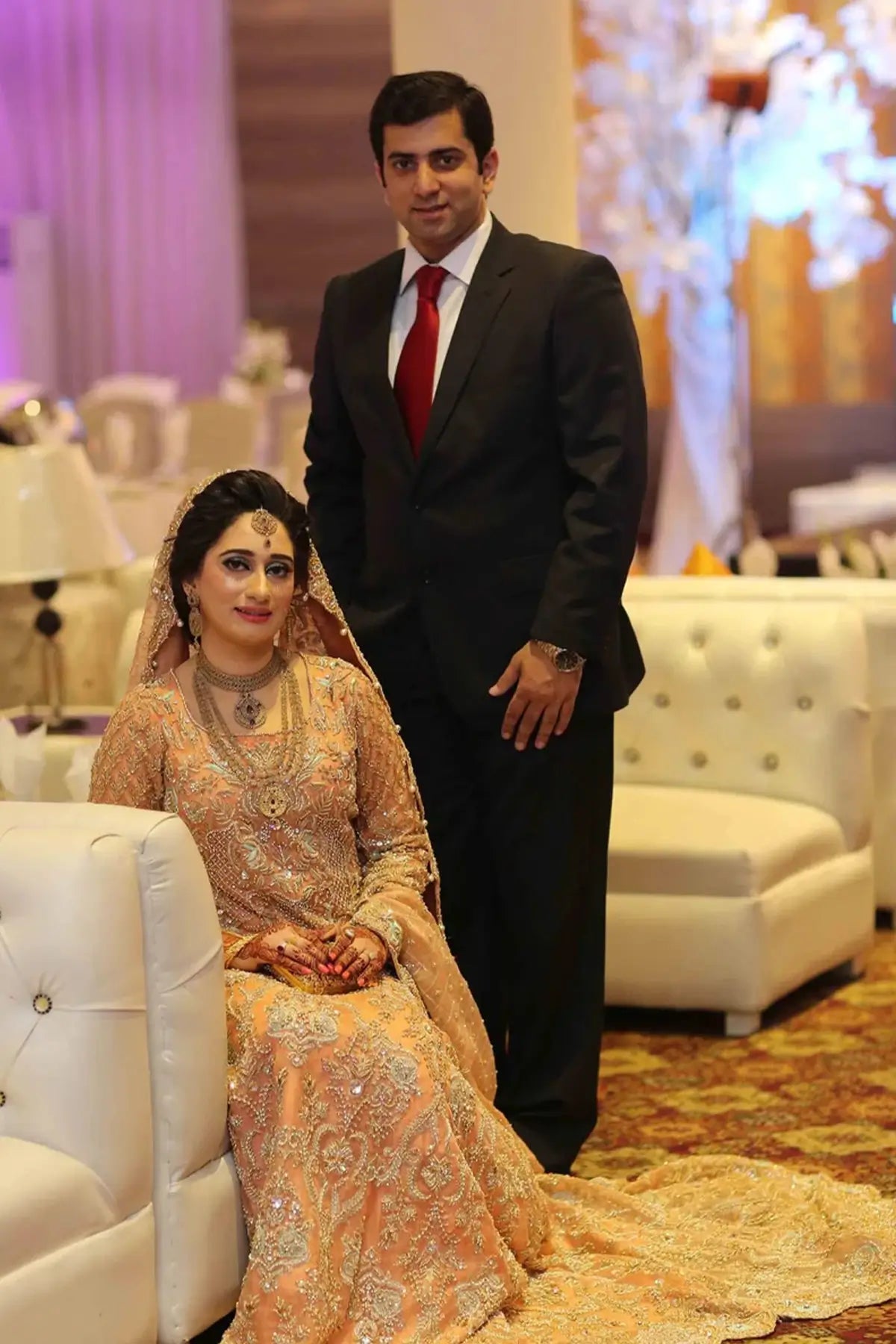 Radiant Rose – Designer Pakistani Wedding Lehenga for Brides in the USA