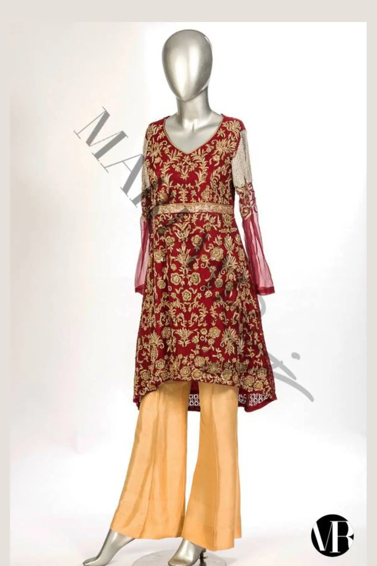Ruby- Pakistani Wedding Wear Embellished Outfit