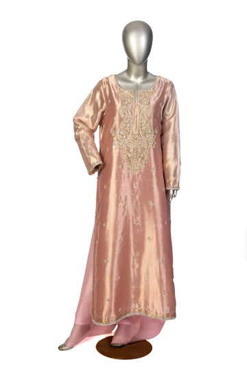 Ruhi – Rose Gold Designer Dress for Weddings & Formal Occasions