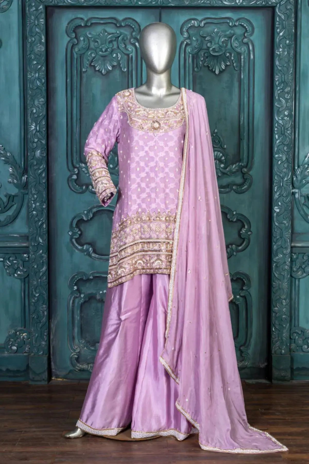Sabeha – Designer Lilac Formal Wear for Bridesmaids and Weddings
