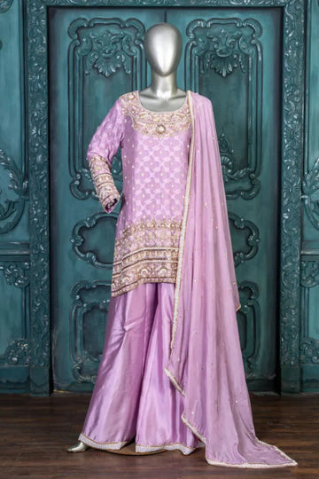 Sabeha – Designer Lilac Formal Wear for Bridesmaids and Weddings