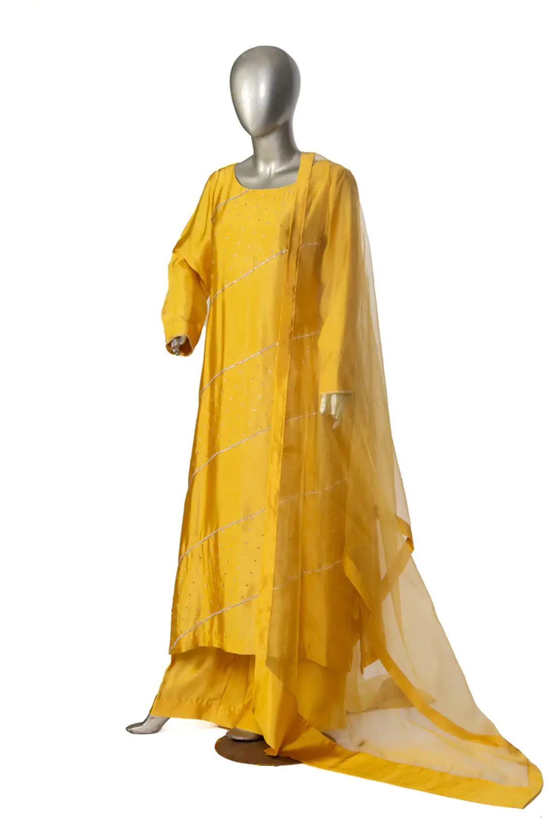 Safina – Designer Sheesha Silk 3-Piece Dress for Festive Occasions