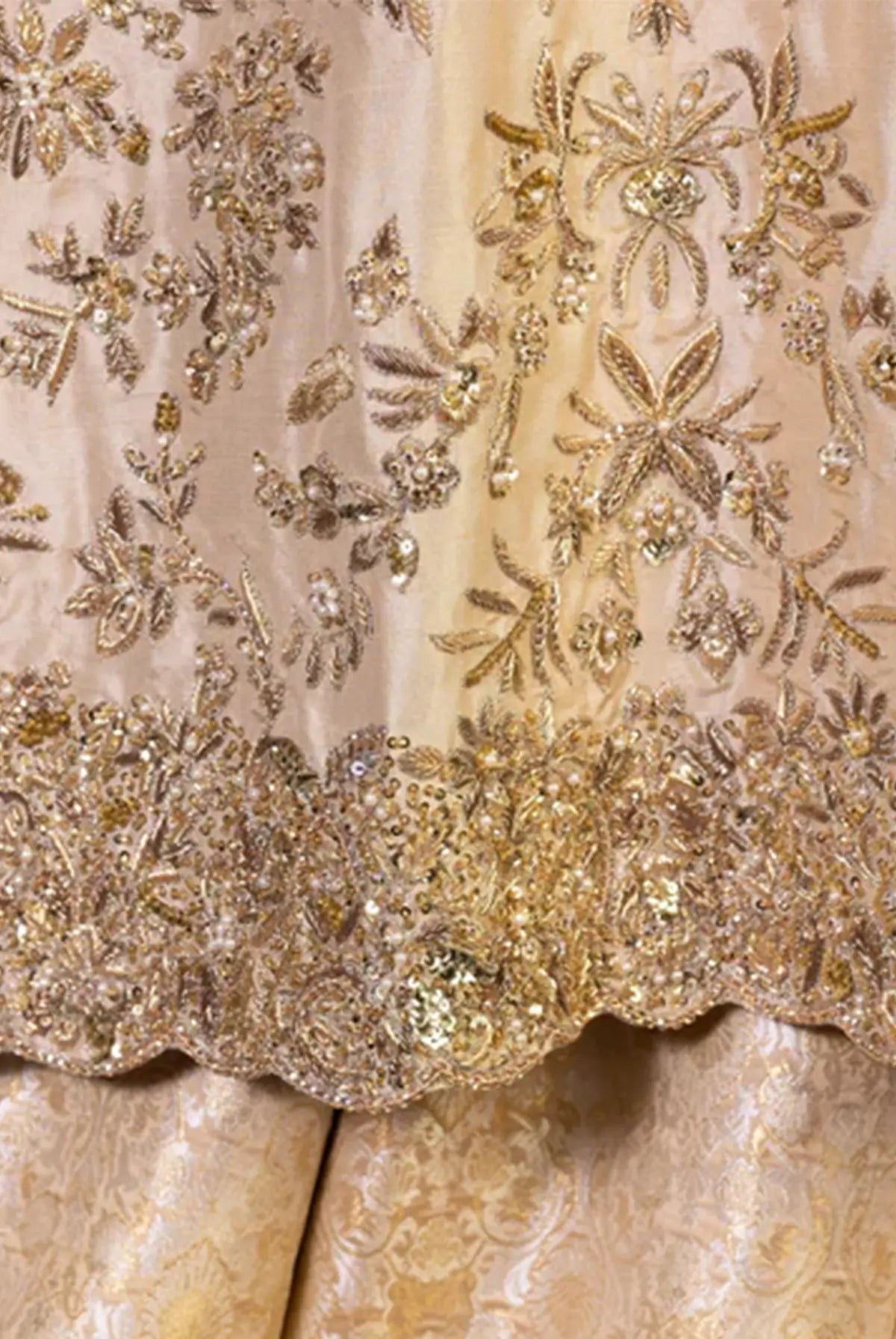 Serene Opal – Heavily Embroidered Sharara Dress for Pakistani Brides Canada
