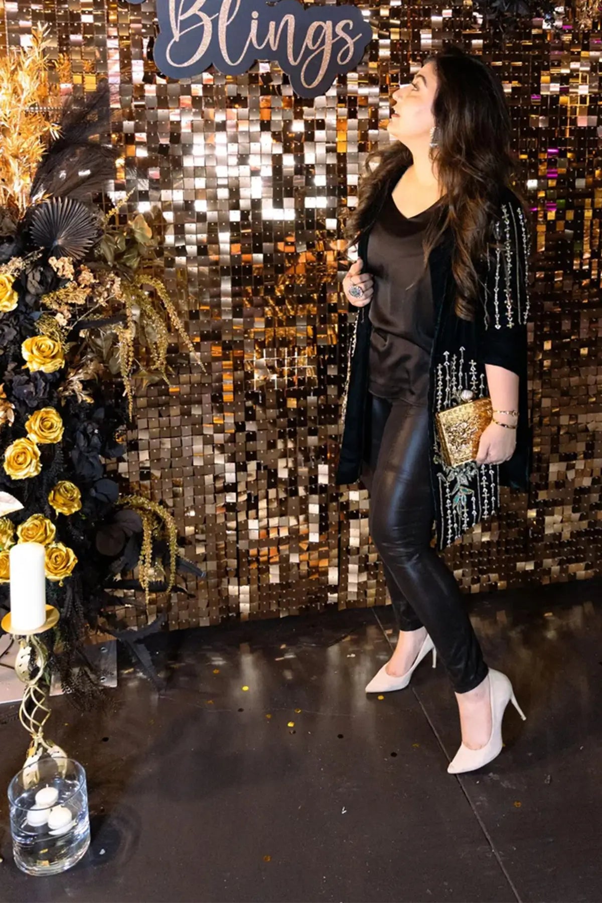 Teal Essence- Designer Embroidered Velvet Jacket for Parties