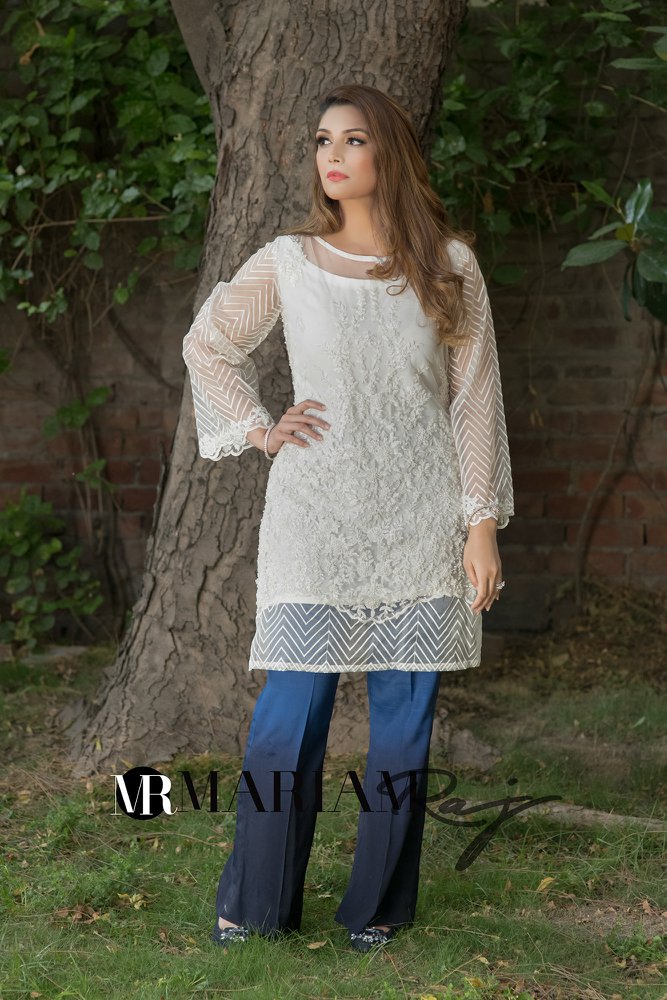 Azure Whispers-Pakistan Designer Embroidered Shalwar Kameez