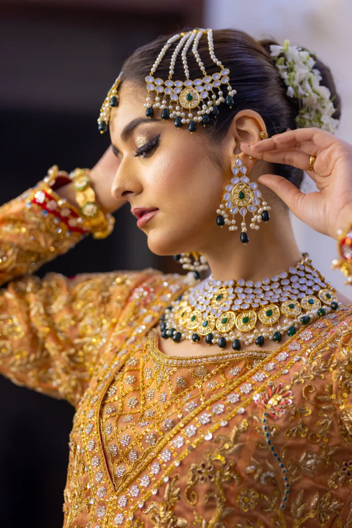 Zarqash-Traditional Pakistani formal dress for weddings UK