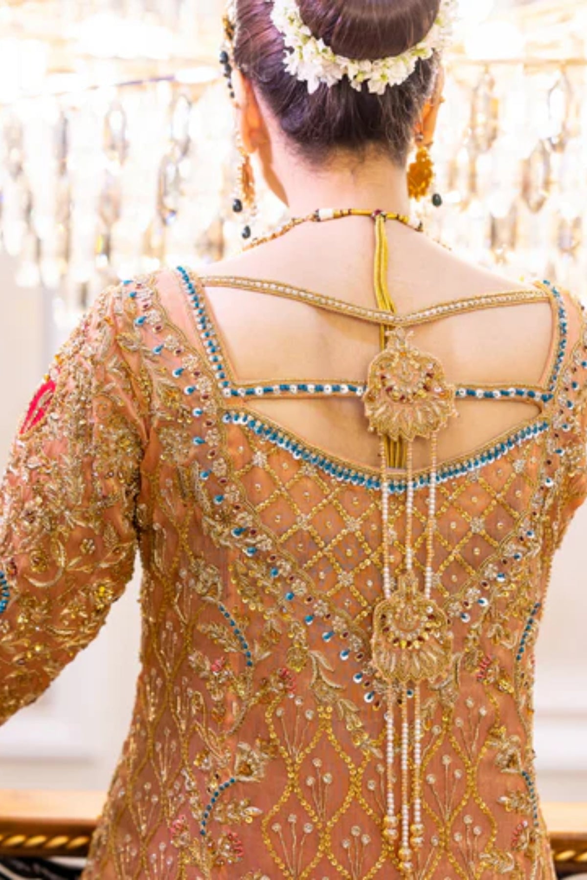 Zarqash-Traditional Pakistani formal dress for weddings UK