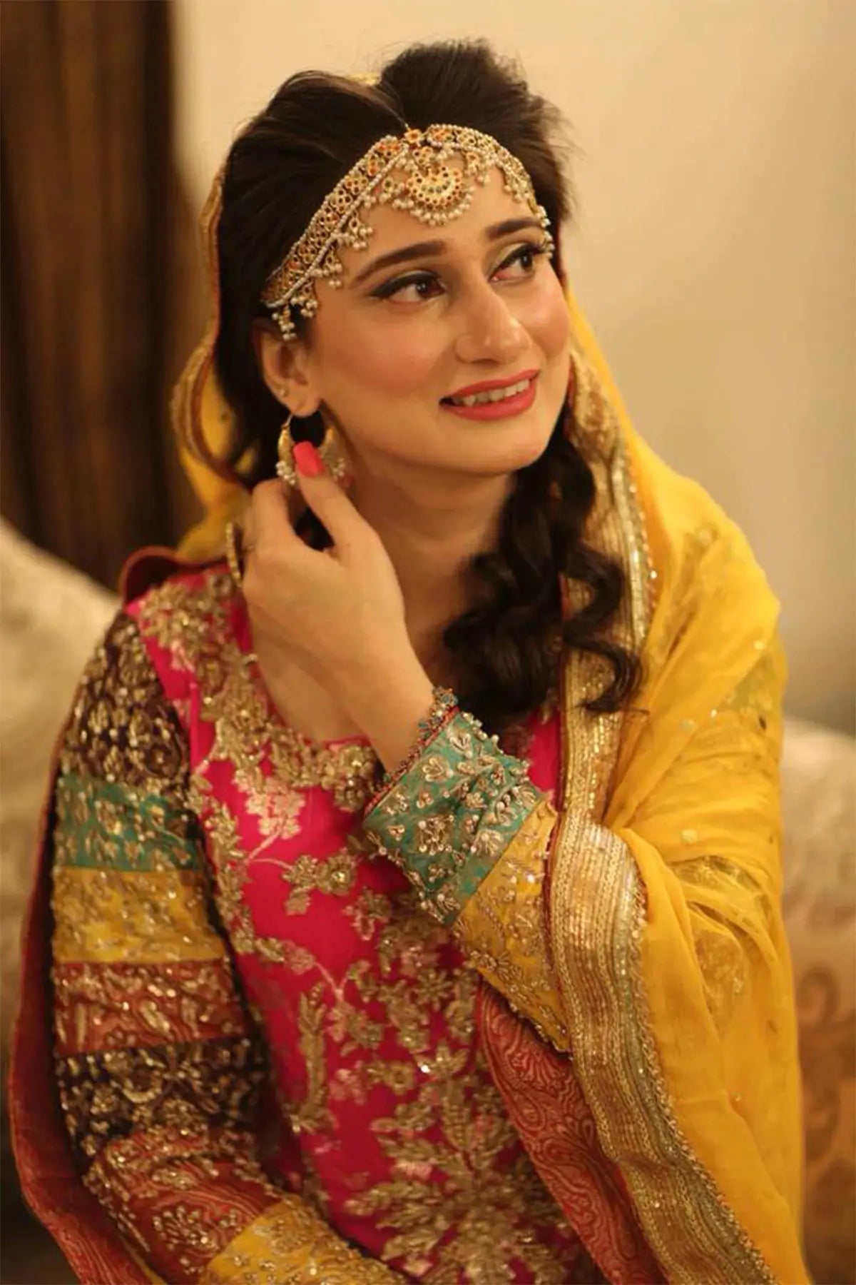 Zobi-Pakistani Wedding Formal Gharara Suit